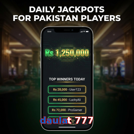 Game list for Daulat 777 win section